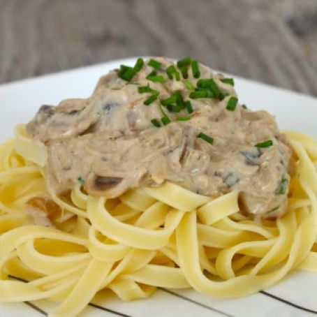 Pulled Pork Stroganoff