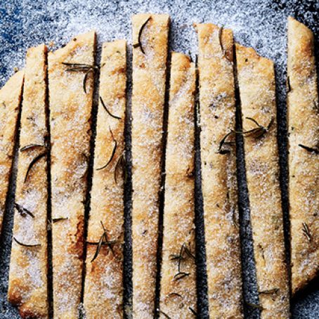 Rosemary and Toasted-Caraway Shortbread