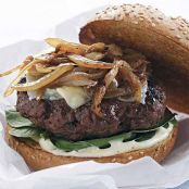 Caramelized Onion Cheeseburgers
