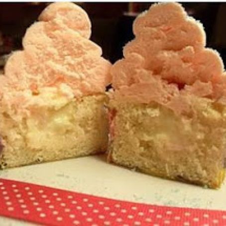 Cotton Candy Cupcake