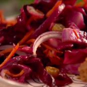 Marinated Red Cabbage Slaw