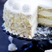 Almond Coconut Cake (Raffaello cake)