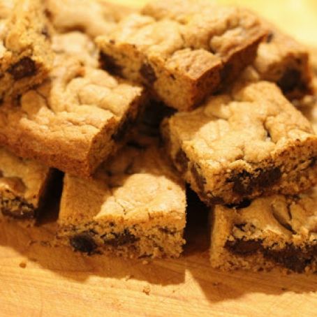 Holiday Chocolate Chip Squares