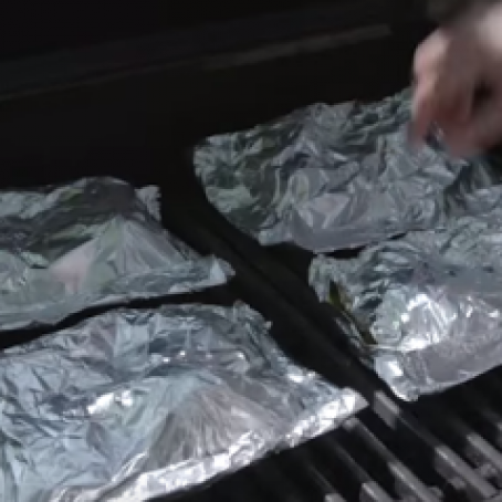 Grilled Shrimp Foil Packets