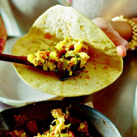 Lone Star Breakfast Taco From 'Tacolicious'