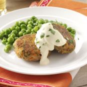 Tuna Cakes with Mustard Mayo Recipe
