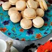 Cointreaufyllda vaniljmacarons
