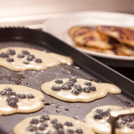 Lemon Blueberry Pancakes