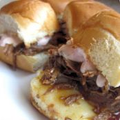 Slow Cooker Pot Roast Sliders