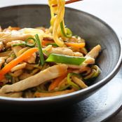 Chicken Zoodle Lo Mein For 2