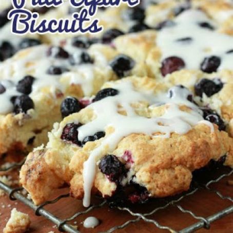 Blueberry Pull-Apart Biscuits