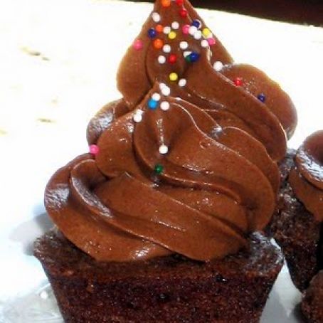 Coleen's Brownie Bites with Chocolate Cream Cheese Frosting