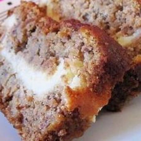 Banana Bread filled with Cream Cheese