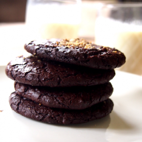 Chocolate Fudge Nut Butter Cookies
