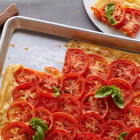 Tomato Cheese Tart