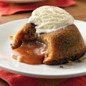 Molten Butterscotch Cakes