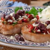 Greek Style Baked Pork Chops
