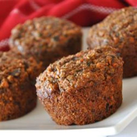 Carrot-Raisin Bran Muffins