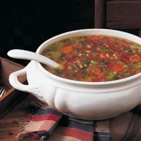 Beef and Barley Soup Recipe