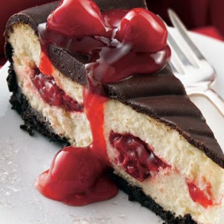 Chocolate-Cherry Cheesecake