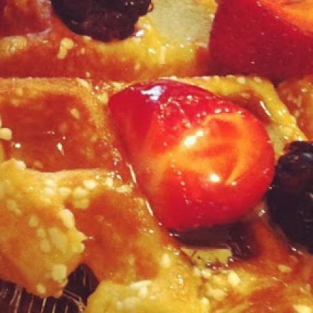 Liege Belgian Waffles with Pearl Sugar