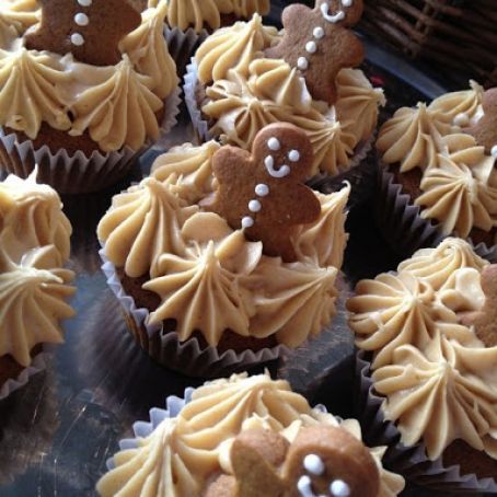 Gingerbread Cupcakes