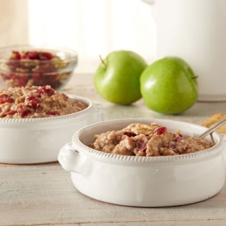 Instant Apple-Snickerdoodle Oatmeal