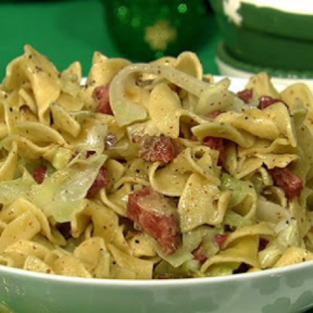 Beef:  Corned Beef and Noodles with Cabbage