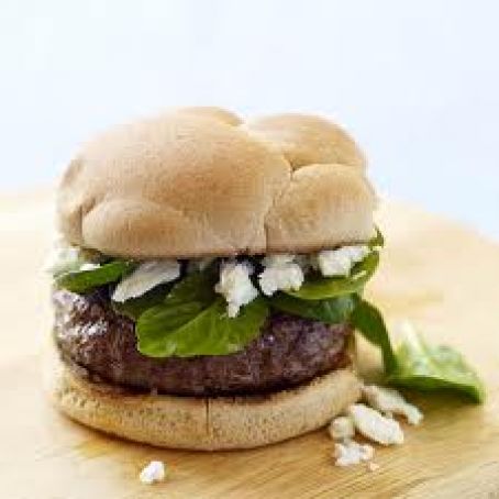 Greek-Style Cheeseburgers W. W. Points Plus 8