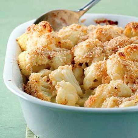 Cauliflower with New Mornay Sauce