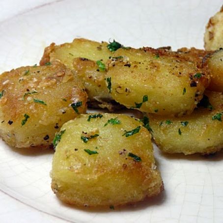 Oven Roasted Potatoes, Parmesan Garlic