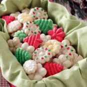 Holiday Spritz Cookies Recipe