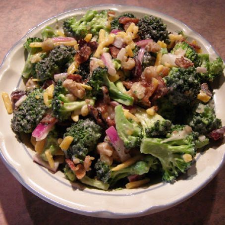 Broccoli & Cranberry Salad