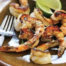 Spicy Grilled Jalapeno and Lime Shrimp Skewers
