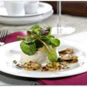 ENSALADA DE MEJILLONES CON MOUSSE DE BONITO