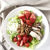 BARBI SALAD (STRAWBERRY SALAD)