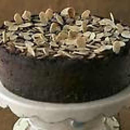 Chocolate Sformato with Amaretto Whip Cream