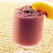 Raspberry-Peach Iced Tea Smoothies