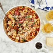Orecchietti with Sausage + Parmesan | Joy the Baker