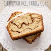 Cinnamon Roll Pound Cake
