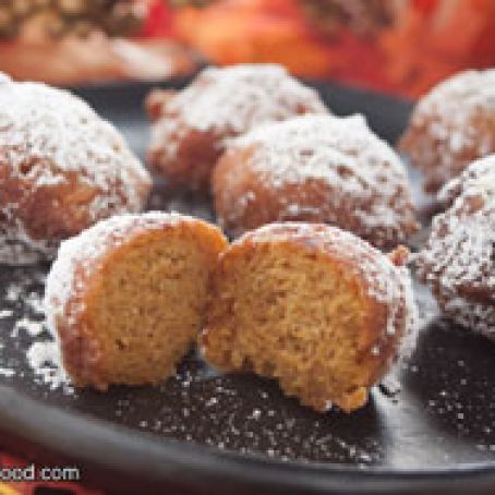 Pumpkin Doughnut Holes