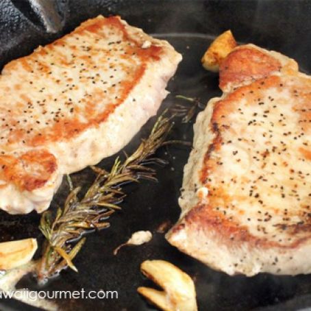 Pan Seared Pork Chop