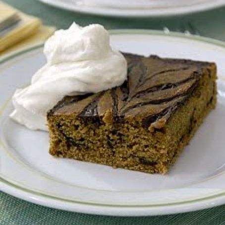 Chocolate Swirl Gingerbread