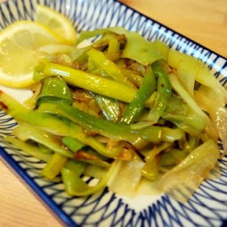 Braised Leeks