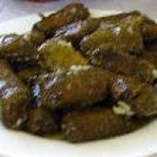 Stuffed Grape Leaves