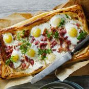 Bacon and Egg Puff Pastry