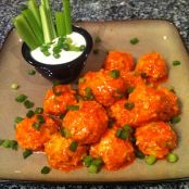 Buffalo Blue Chicken Meatballs