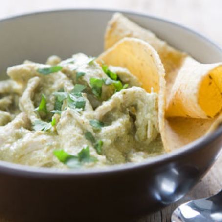 Chick:  Mexican: Guatemalan Chicken Stew with Tomatillo Sauce