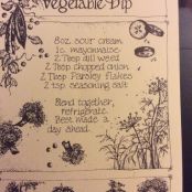 Vegetable Dip