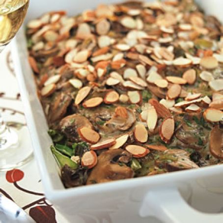 Chicken, Mushroom and Wild Rice Casserole
